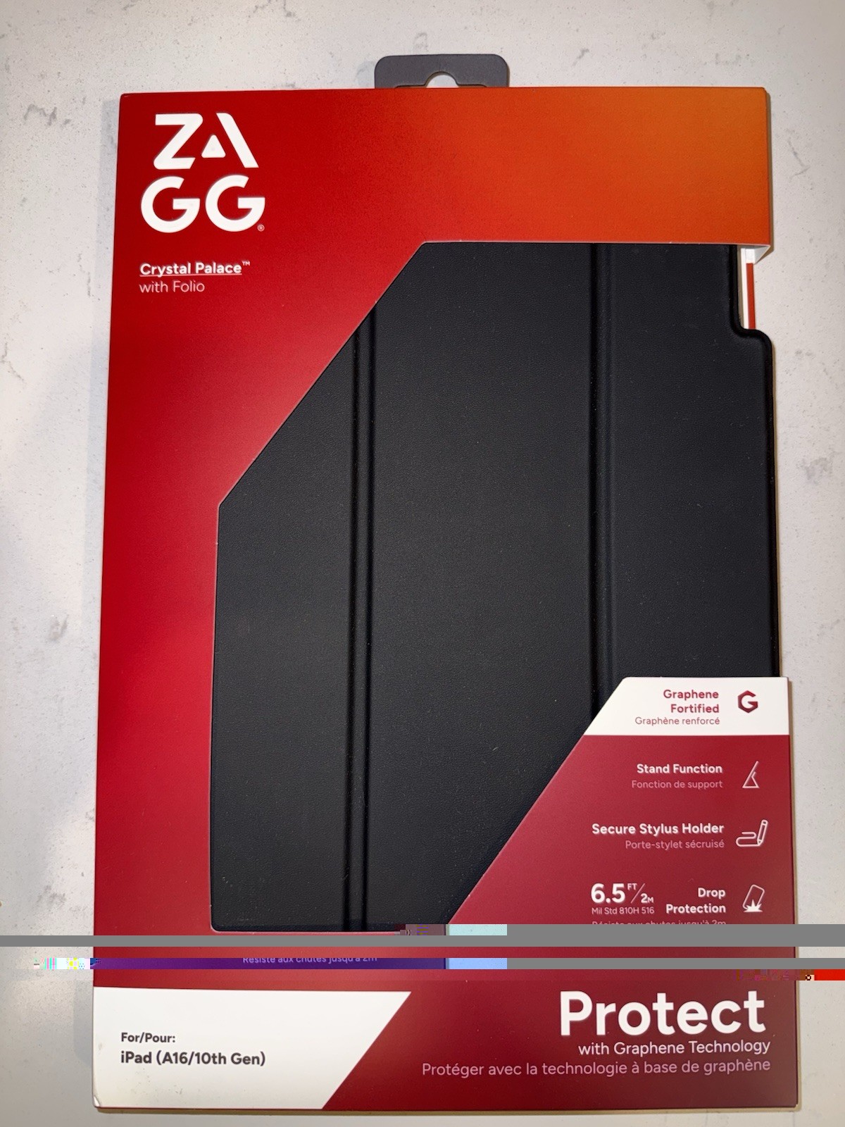 ZAGG Crystal Palace With Folio For iPad (A16/10th Gen) Brand New Case In Box