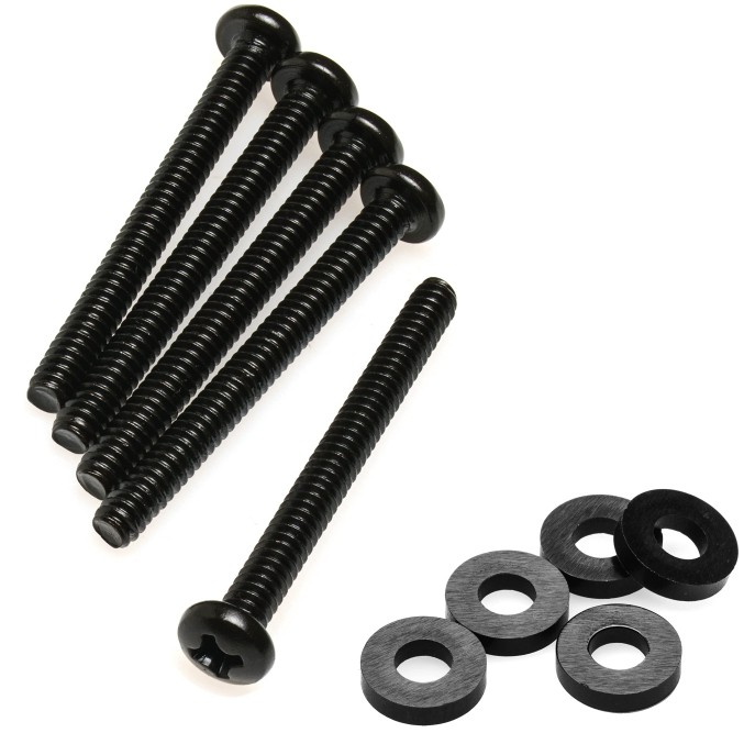 CRJ 6-32 UNC Extra Long 1-3/8" (34mm) Computer Radiator Fans Screws Set for 25mm