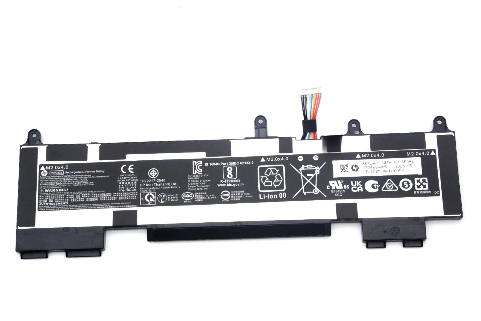 OEM HP WP03XL 38Wh Battery For HP ZBook Firefly 14 G9 G10 M73466-005 HSTNN-LB8W