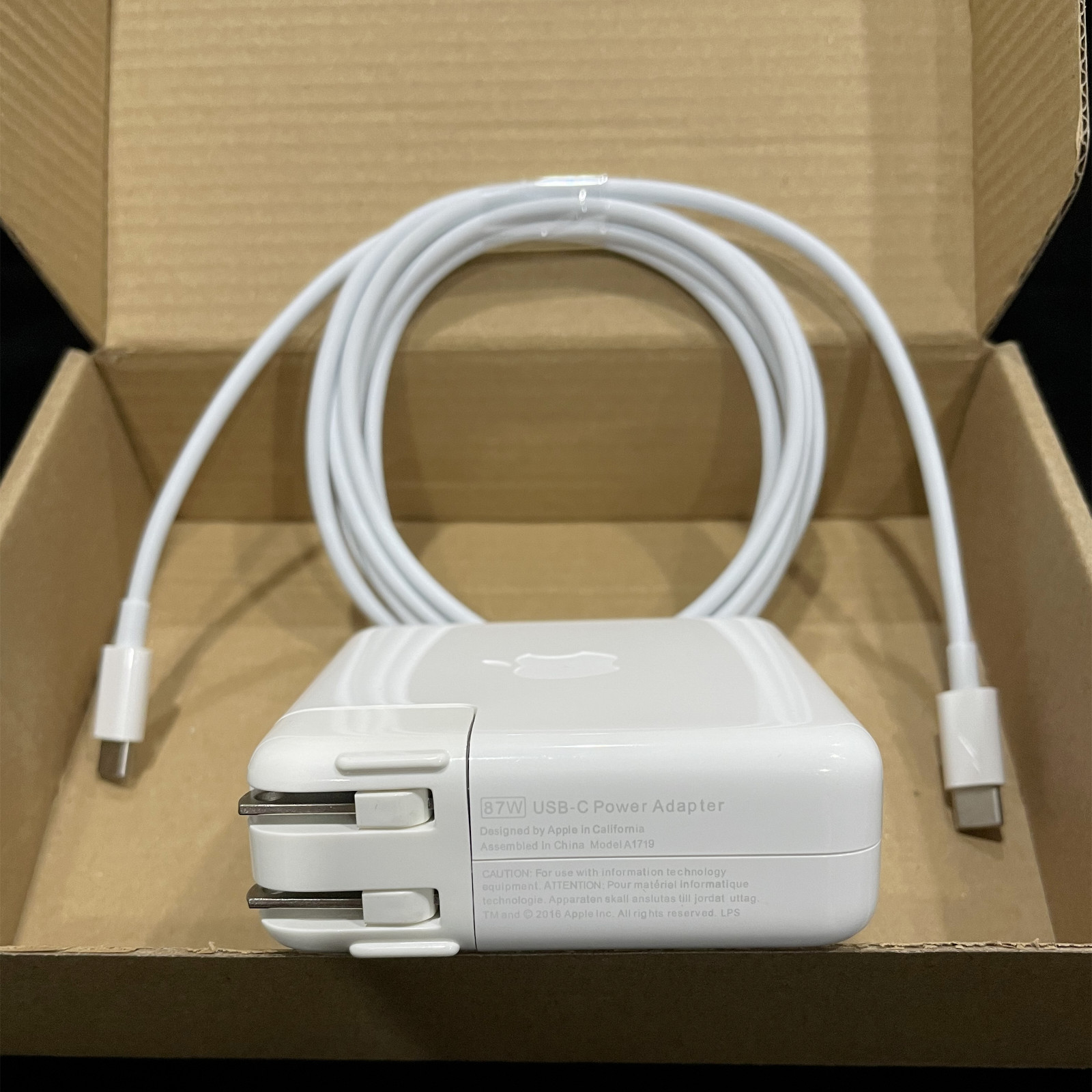 Genuine 87W USB C Charger for Mac Book Pro 13/15'' 16'' 2018 -2021 iPad Pro 11"