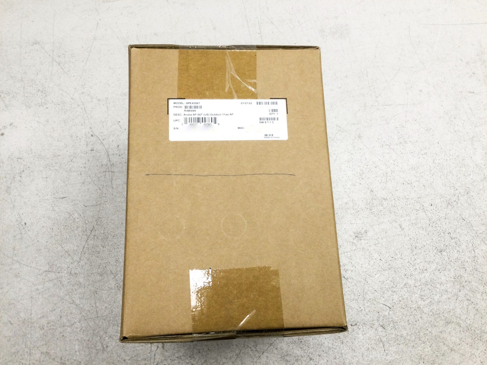 HPE Aruba Ap-567 (US) Wireless Access Point R4W49A New Sealed