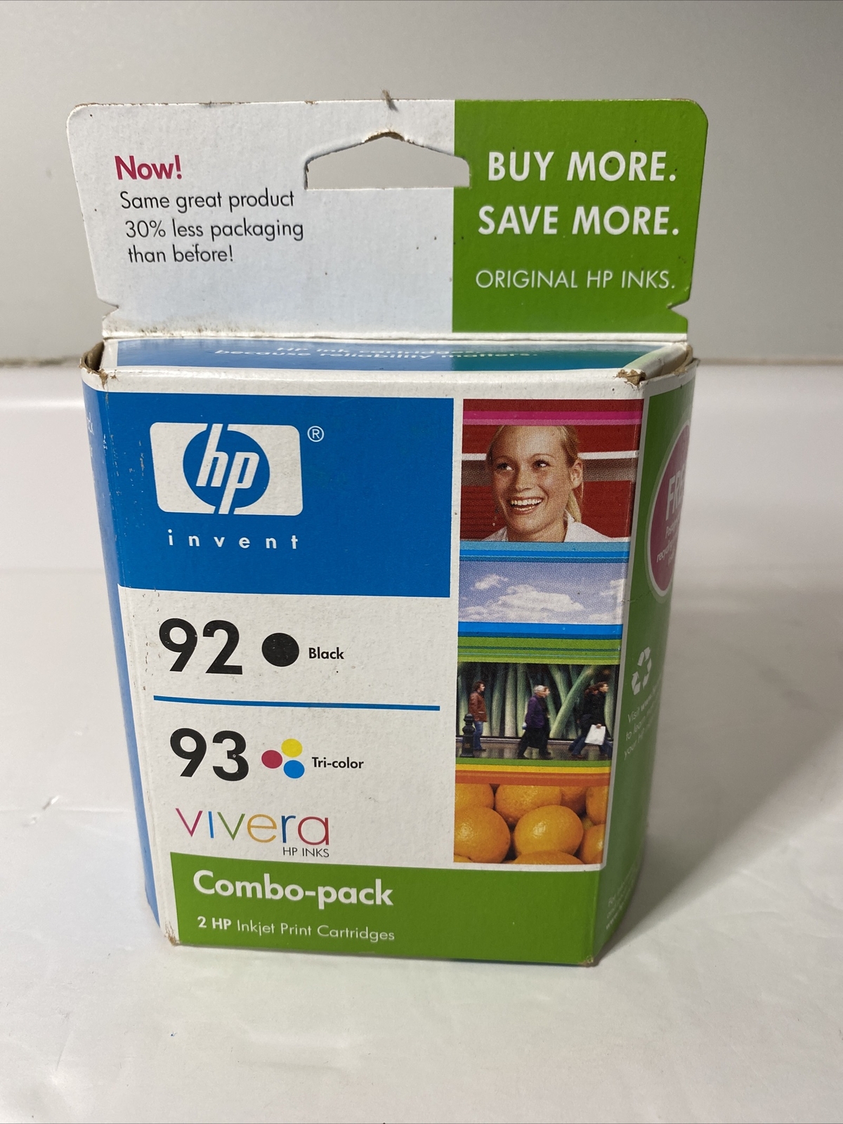Genuine HP  93 Tri-color Ink Combo Pack expired 08/2008
