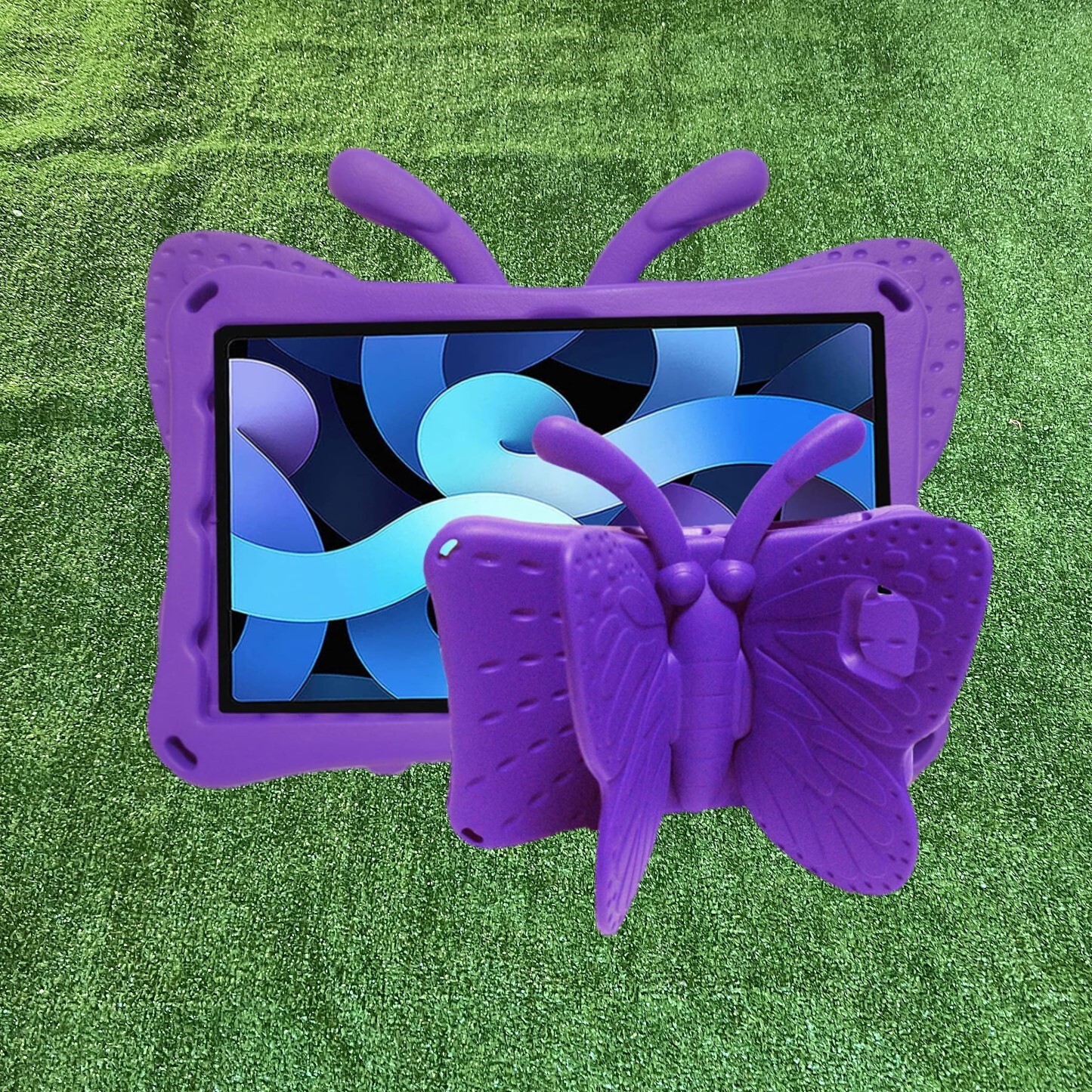 Butterfly Bracket Style Foam Children Falling Proof Cover Protective iPad Case