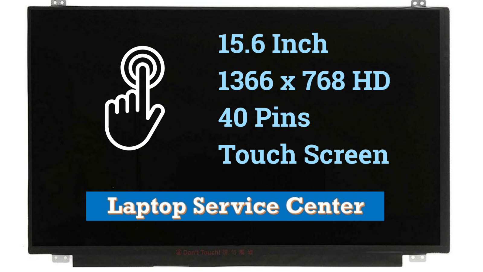 New TESTED 156XTK01.0 40pin Touch LCD Screen HD B156XTK01 V.0 OnCell FAST