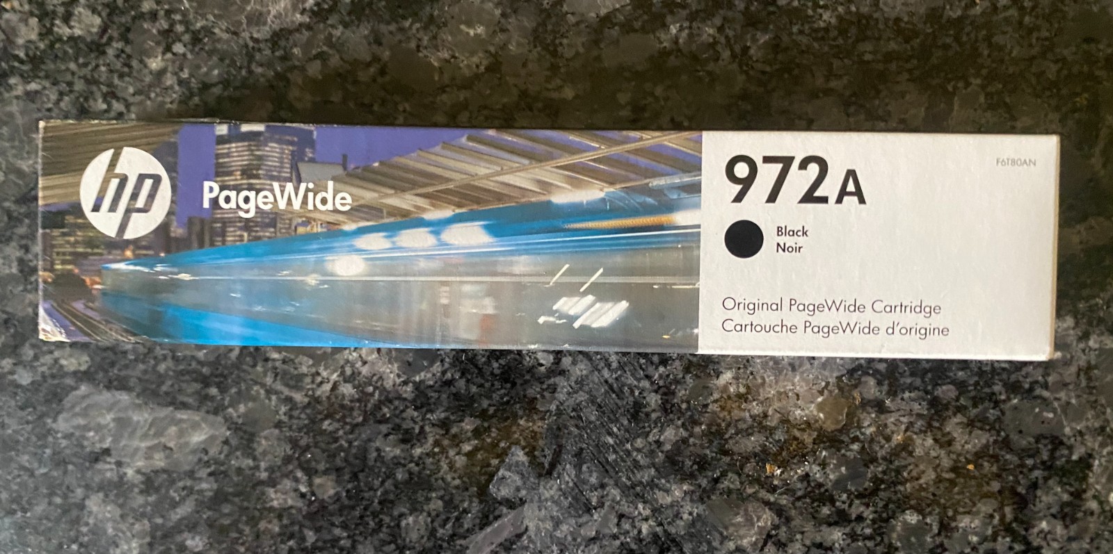 Genuine HP 972A Black Ink PageWide 577z 477dn 552dw 577dw 452dw, Exp. 5/2029