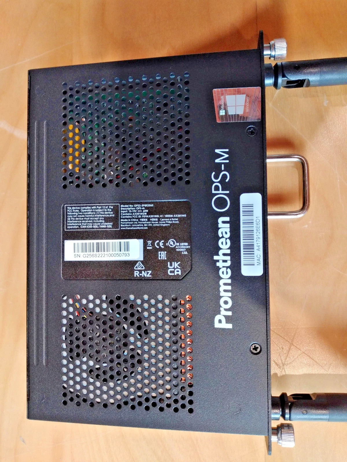 Promethean OPS-M Windows PC OPS3 5P8R256S WIN-BOXED BNIB