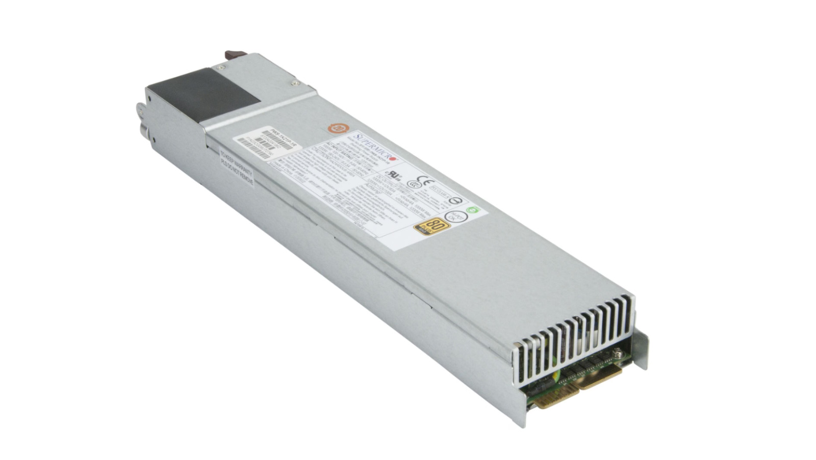 Supermicro PWS-1K21P-1R 1200W 1U Gold Level PWS With PMBus Power Supply