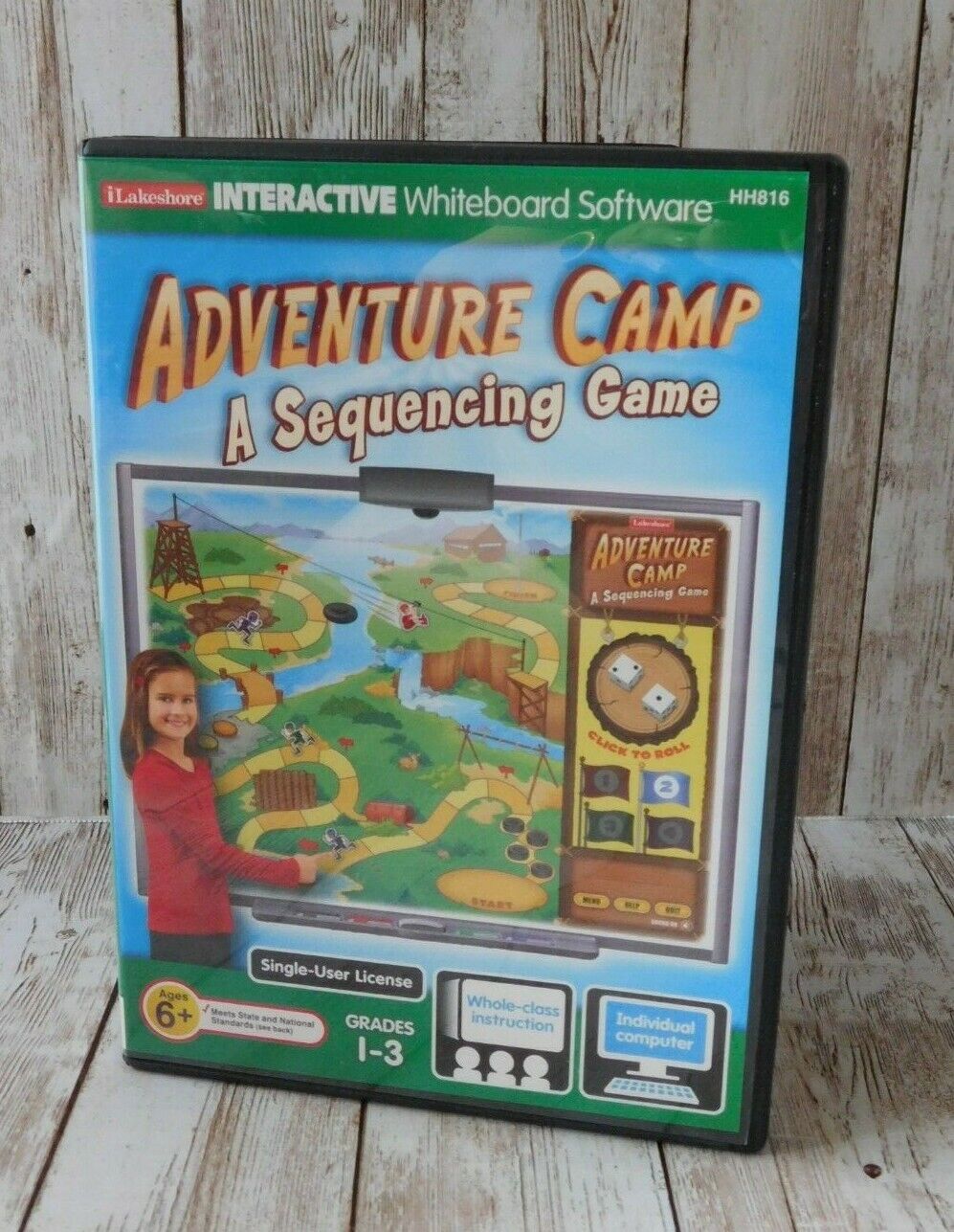 Lakeshore iLakeshore Interactive Whiteboard Software Adventure Camp Sequencing