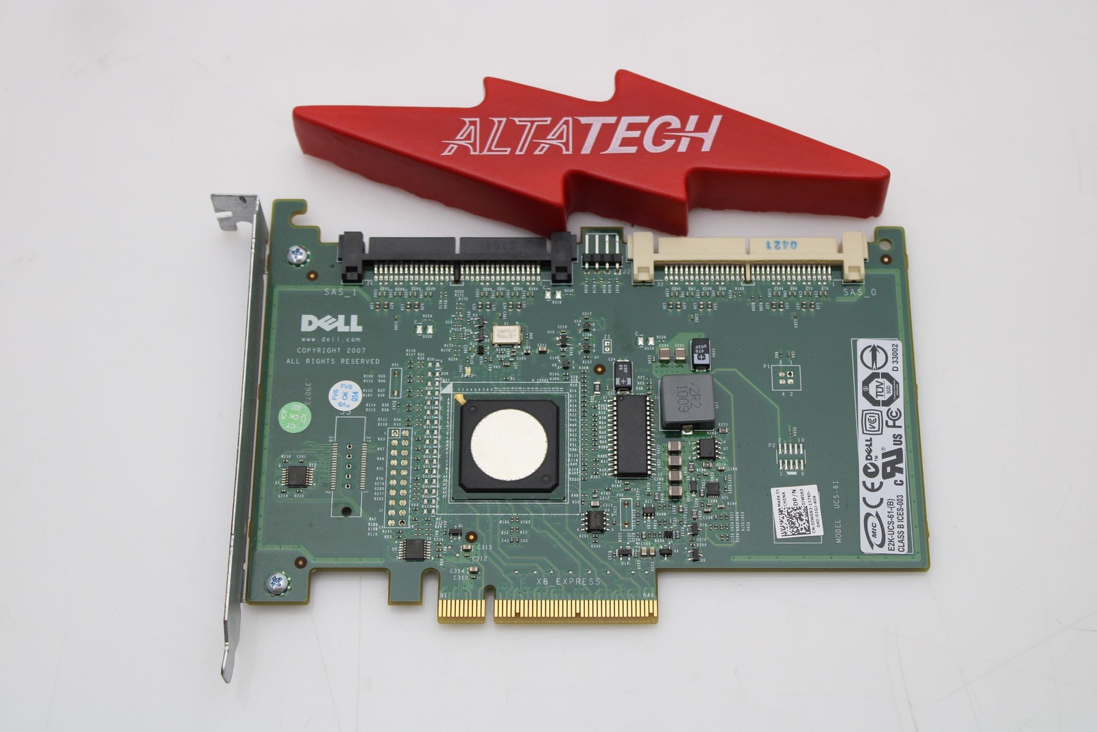 Dell 0JW063 PERC 6/I SAS CONTROLLER PCI-E