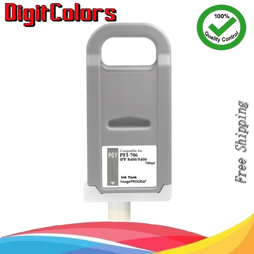 PFI-706 Photo Gray Ink Cartridge for IPF 8400s 8400se 9400s 8400 9400 PFI706PGY