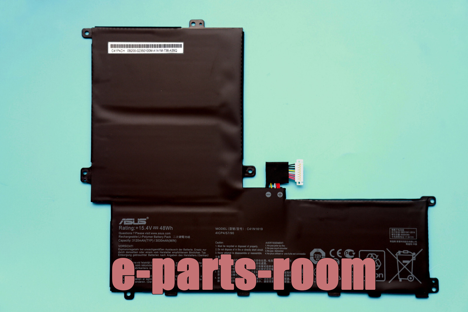Genuine C41N1619 Battery For ASUS ASUSPRO B9440UA B9440UA-XS51 B9440UA-XS74