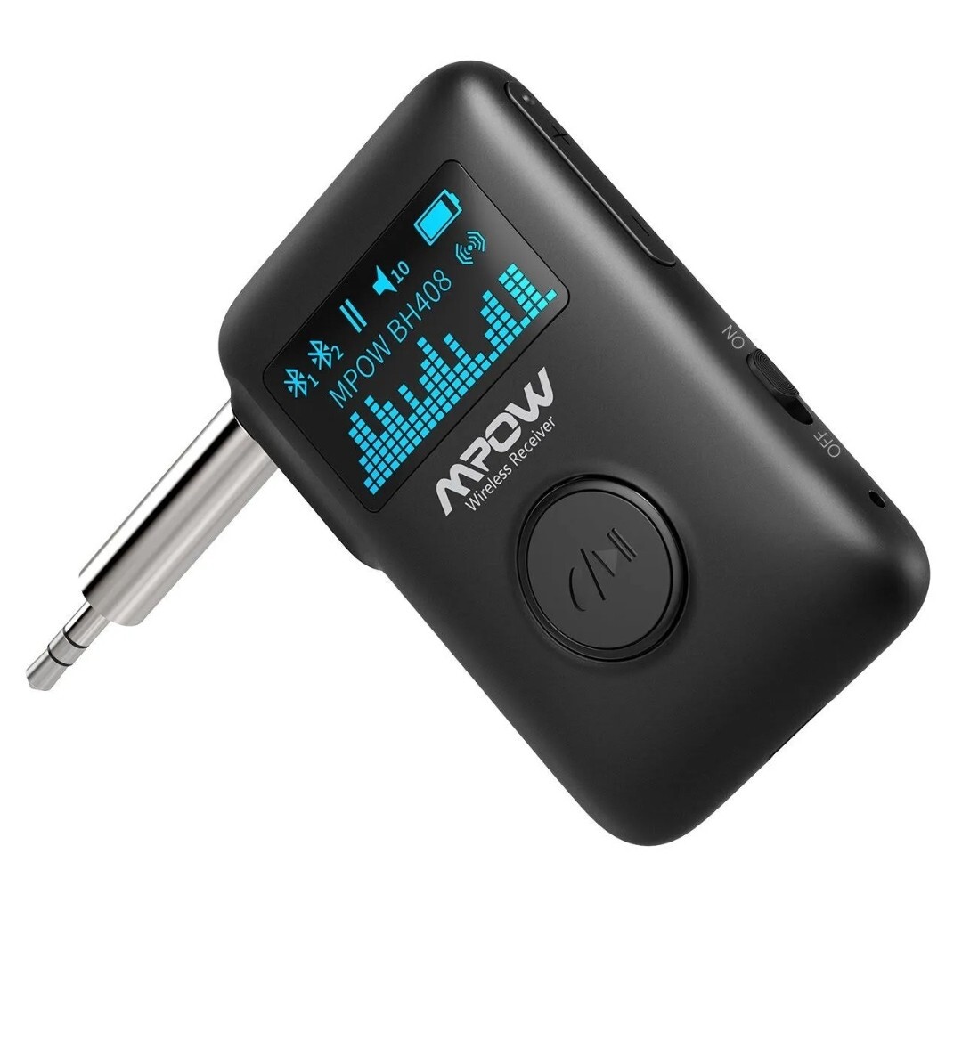 MPOW BH408A WIRELESS BLUETOOTH RECEIVER 3.5MM AUX IN