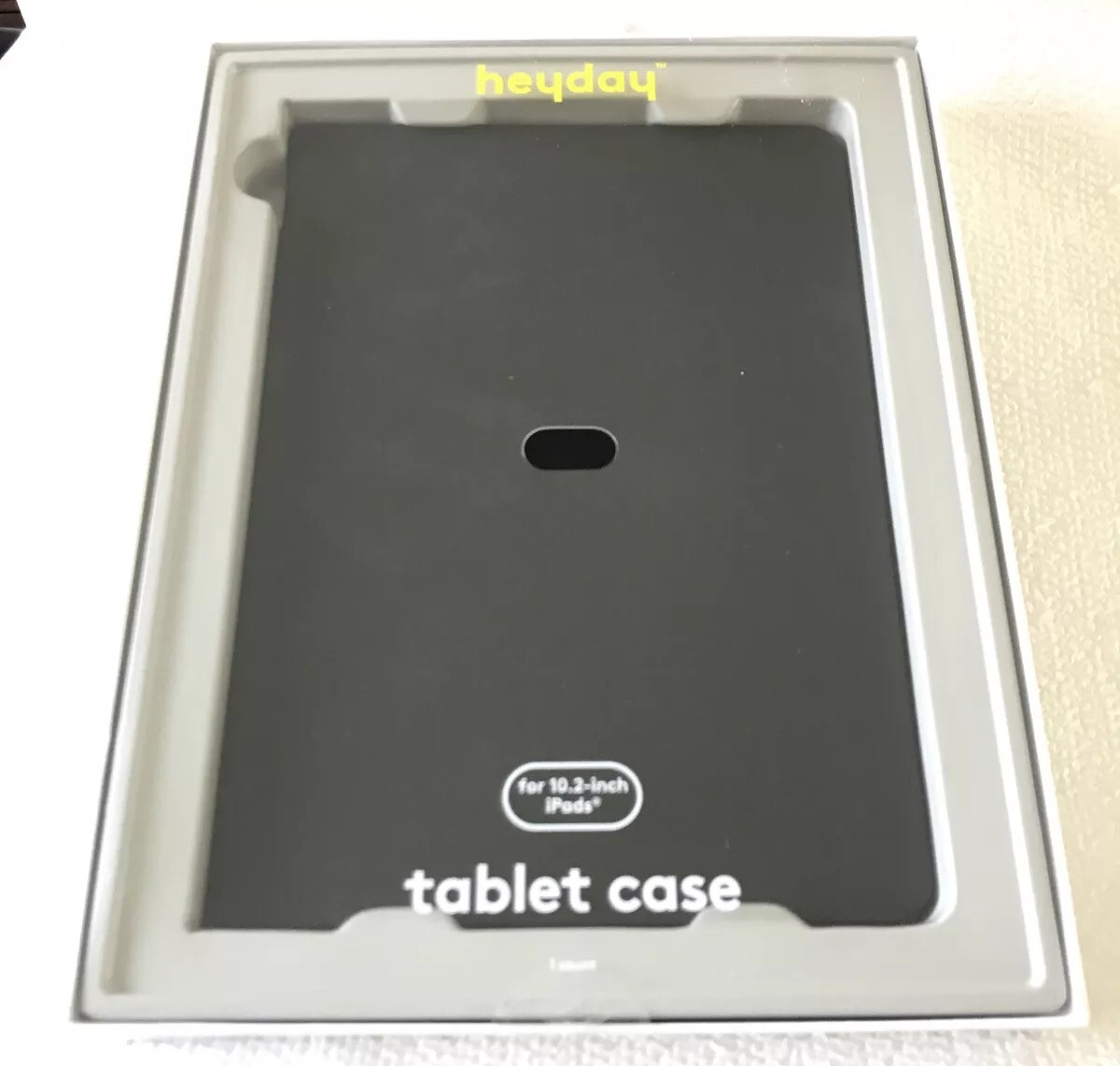 NEW Heyday Tablet Soft Touch Case for 10.2 inch iPad Black