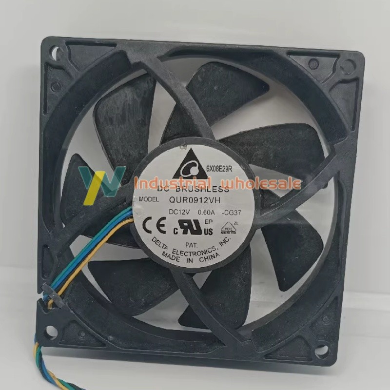 3PCS Delta QUR0912VH DC Cooling Fan