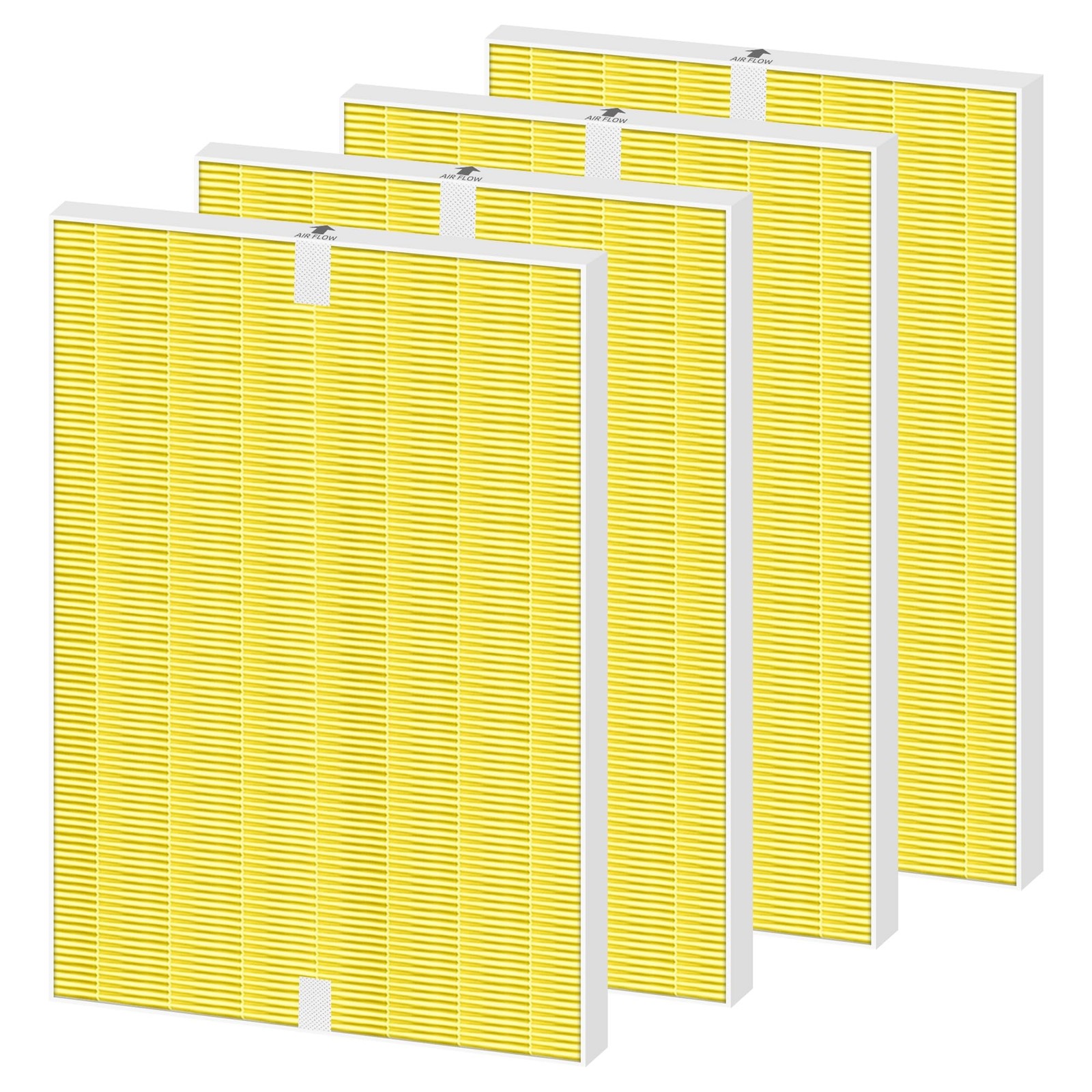 4 Pack 116131 HEPA Replacement Filter I for Winix C555 5500-2 5510 5520 Am80 ...
