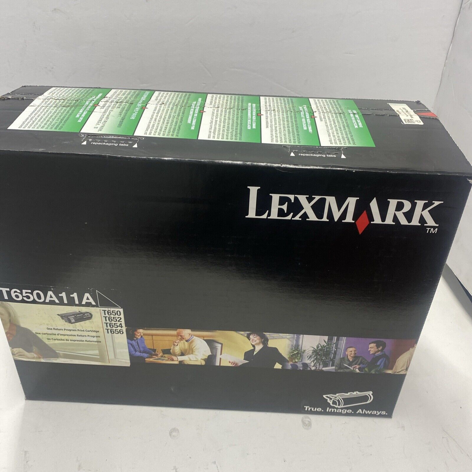 Genuine Lexmark T650A11A Black Toner Print Cartridge T650 T652 T654 656