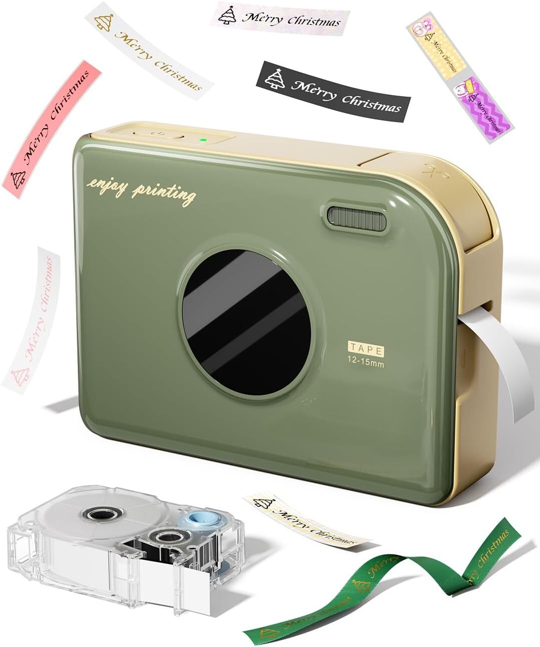 Phomemo A30 Ribbon Label Maker Rechargeable Bluetooth Thermal Printer Inkless