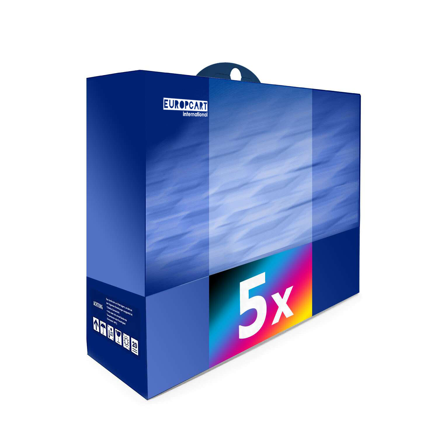 5x EuroTone Compatible Ink Cartridge XXL for HP 8000 Wireless 8500 Premier