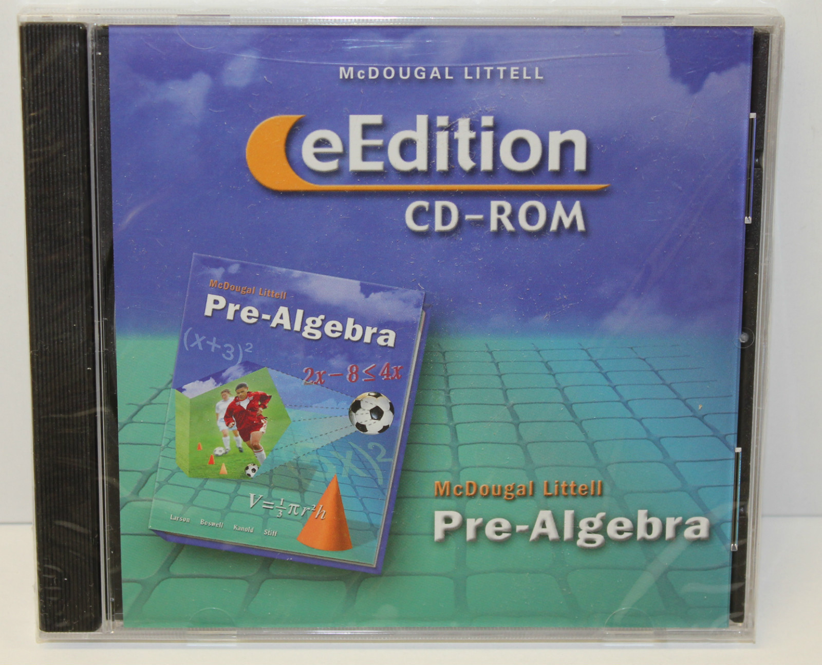 McDOUGAL LITTELL PRE-ALGEBRA GRADE 6-9 eEDITION CD-ROM - BRAND NEW
