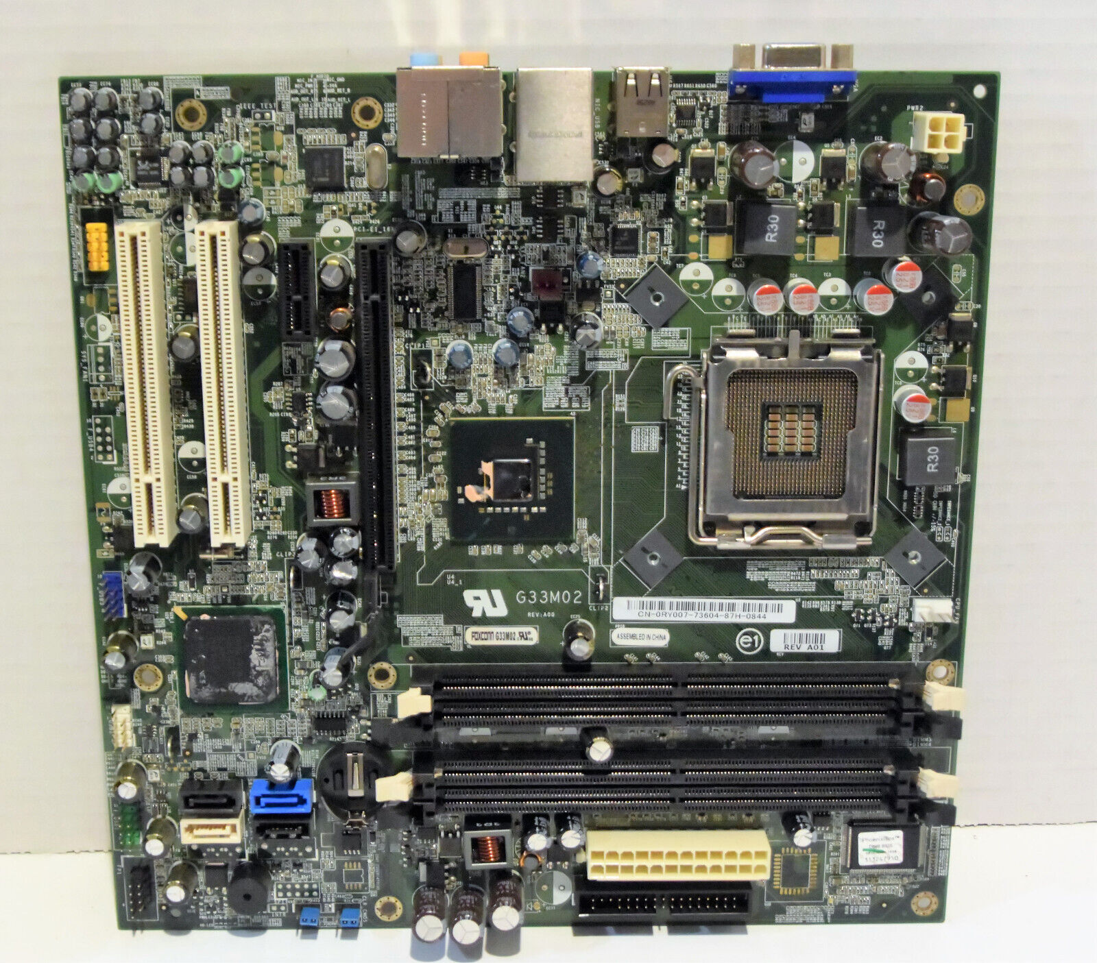 Dell Inspiron LGA 775/Socket T DDR3 Motherboard RY007 0RY007