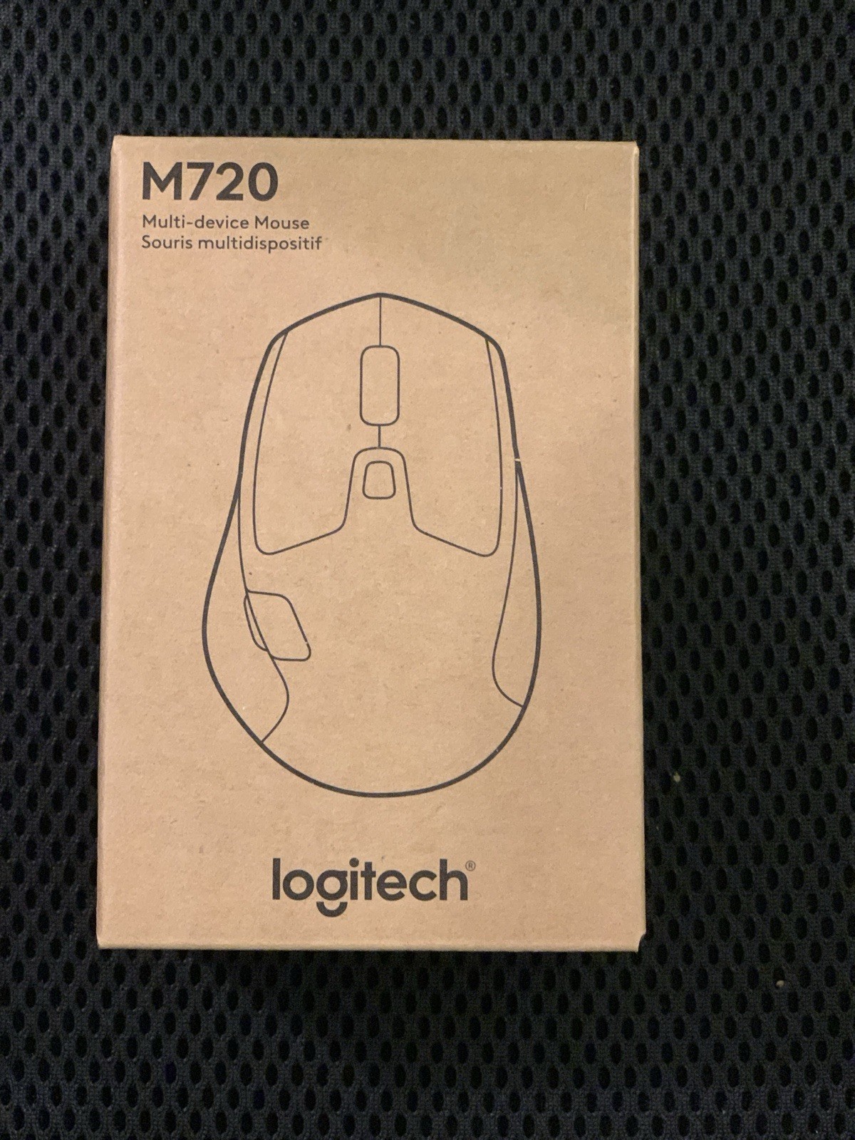 New Logitech M720 Triathlon Multi-Device Wireless Mouse Bluetooth USB