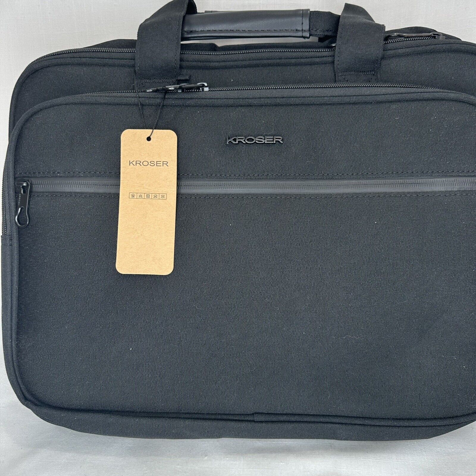 Kroser Laptop Bag Briefcase Shoulder Bag Water Repellent Laptop Bag Satchel NWT