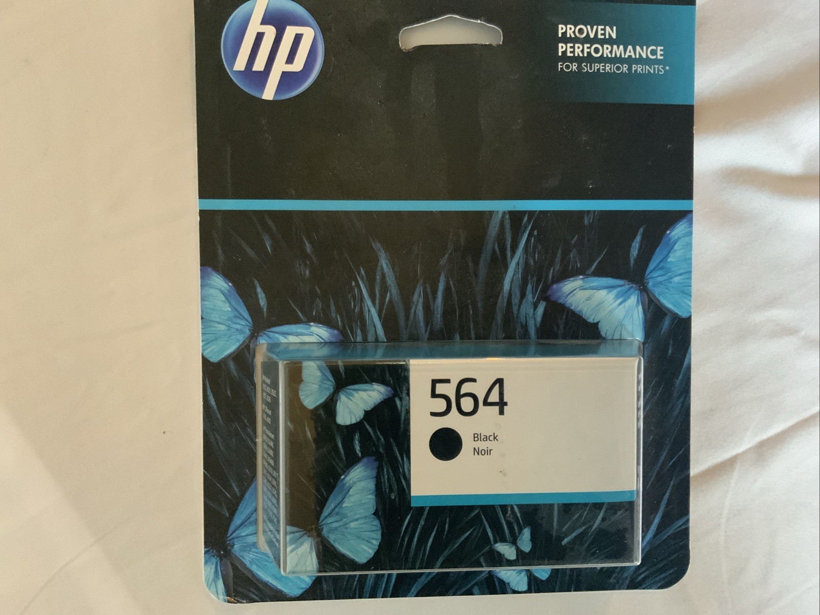 HP 564 CB316WN Option 140 Black Ink Cartridge Expires 07/26 NIB