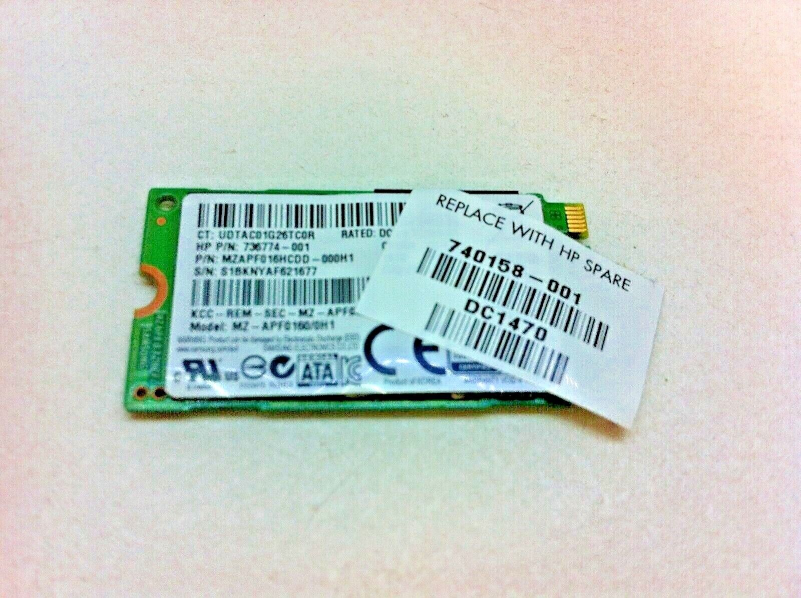 HP Chromebook 14-q010nr 14-q 16GB SSD Solid State Drive - MZAPF016HCDD-000H1 55
