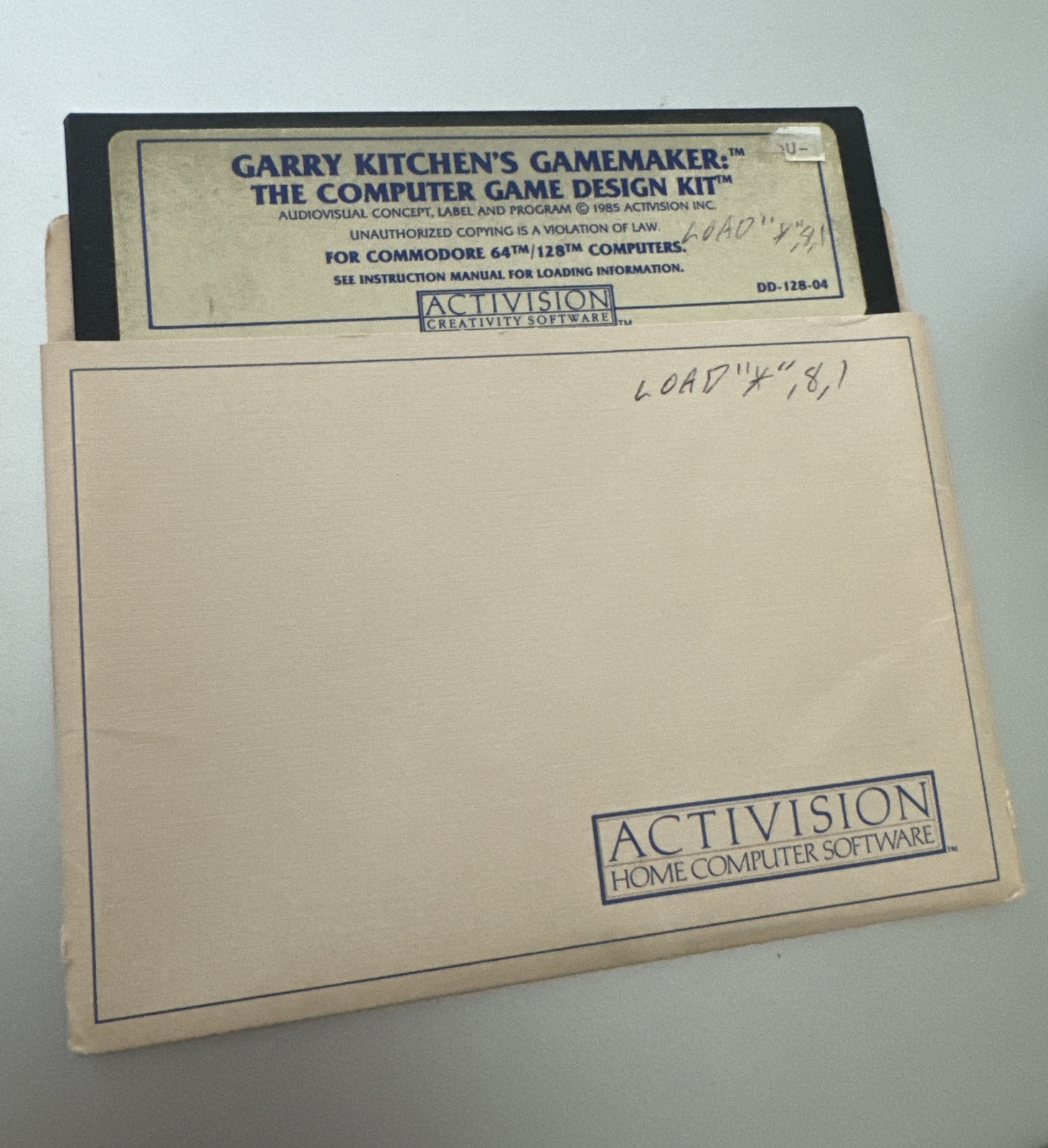 Garry Kitchen's Game Maker Commodore 64/128 -Activision