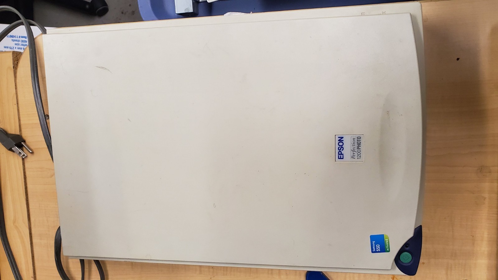 EPSON Perfection™ 1200U PHOTO Color Flatbed Scanner w/ Transparency Adapter