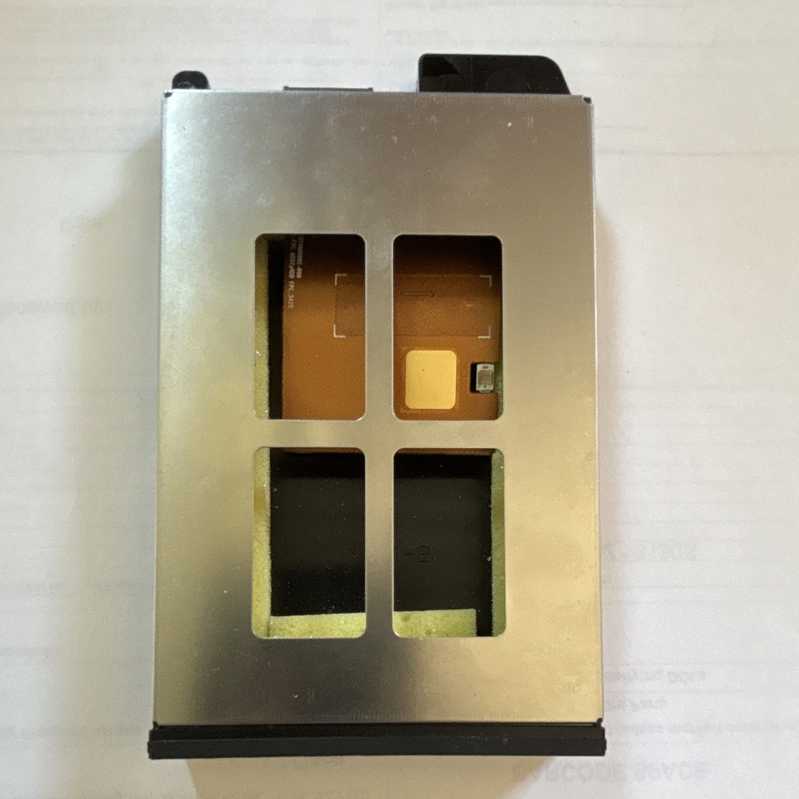 Genuine OEM Getac S410 Sata Hard Drive Caddy Canister Complete Caddie 