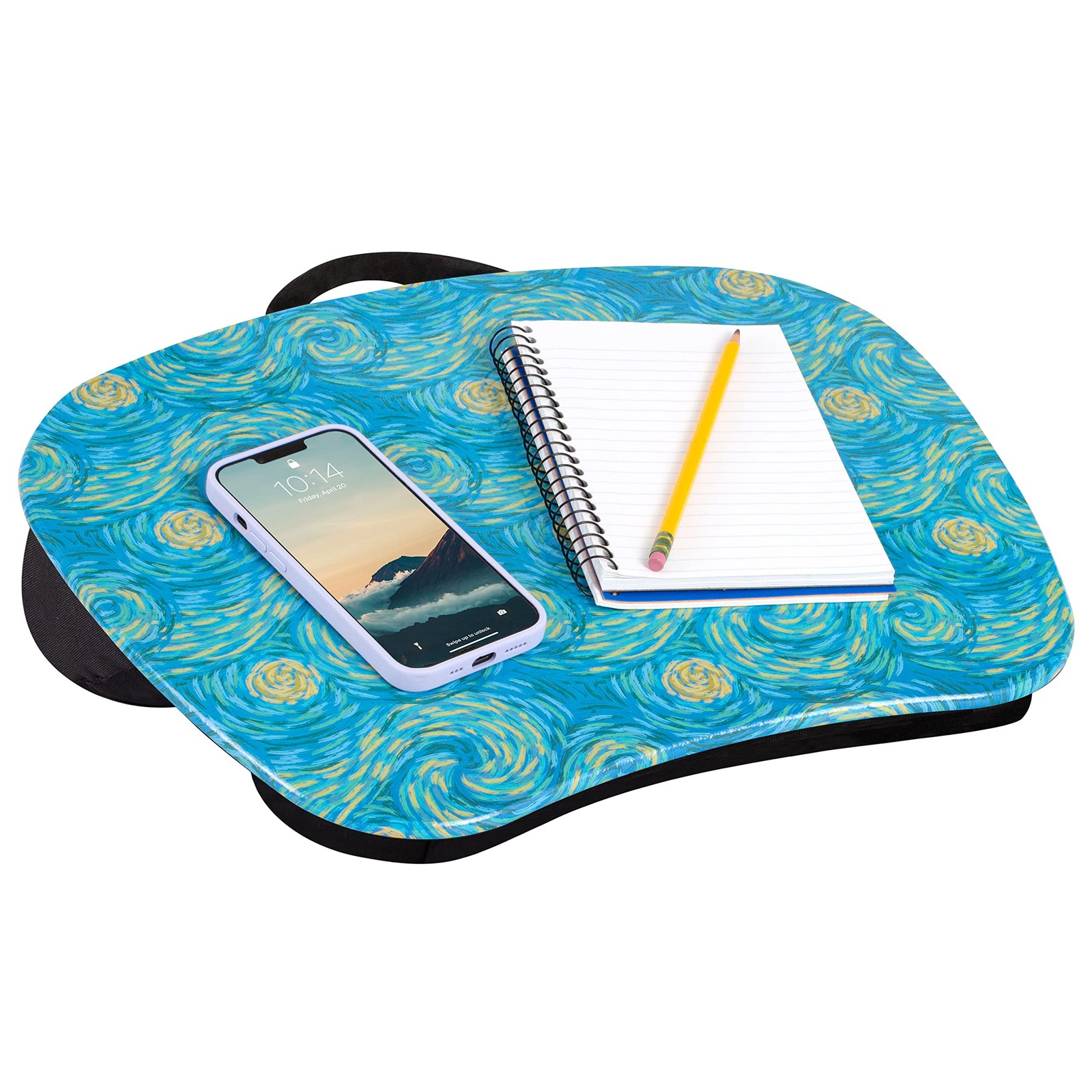 Mystyle Starry Blue Lap Desk For Laptops Up To 15.6 Inches Portable And Stylish