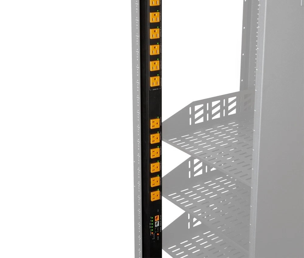 WattBox WB‑800VPS‑IPVM‑18 18‑Outlet IP‑Enabled Smart OvrC Remote Power PDU RACKM