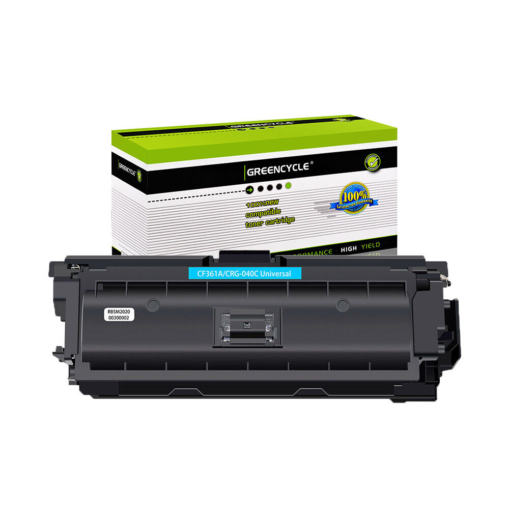 Cyan CF361A Toner fit for HP 508A Color Laserjet Enterprise M552dn M553dn M553n