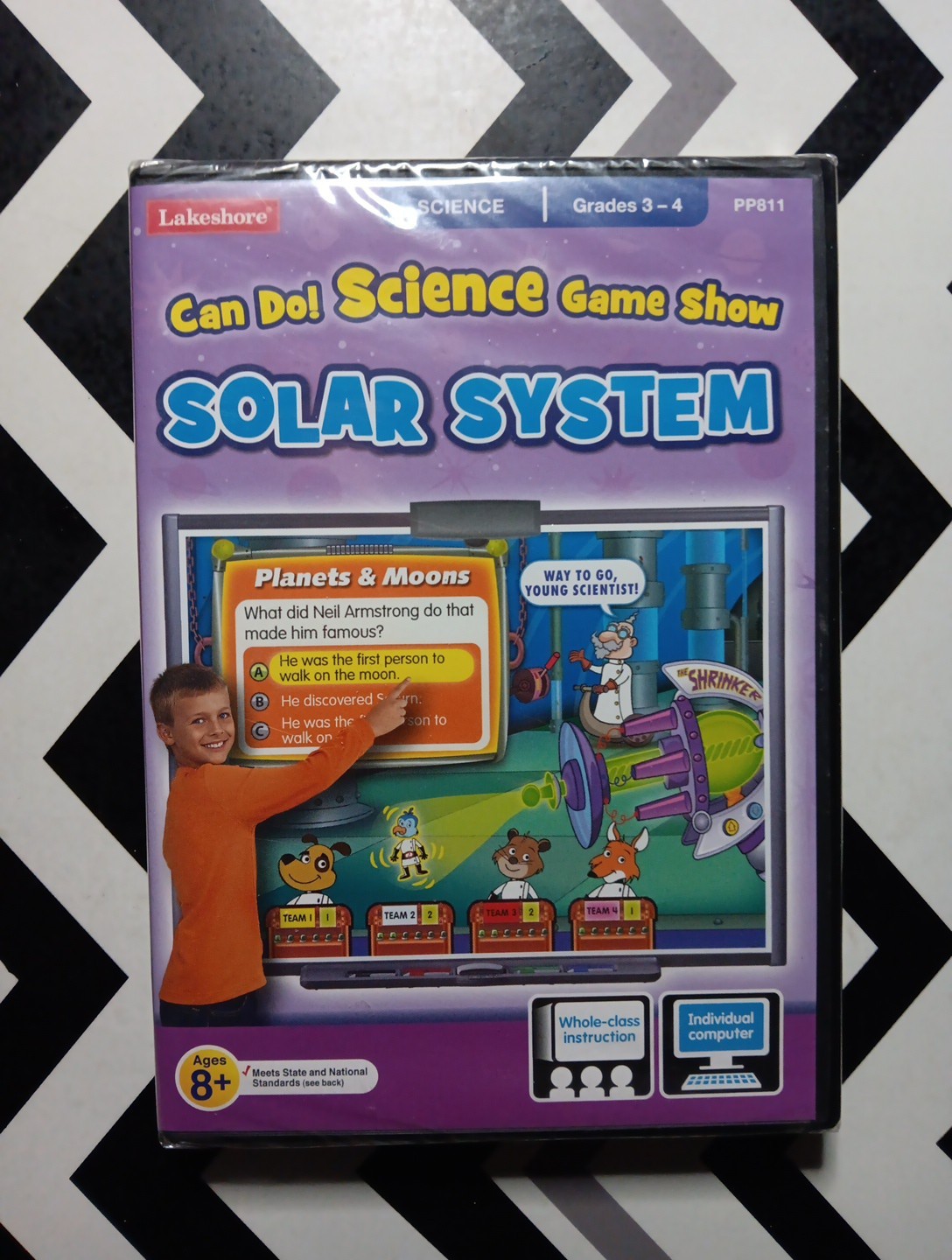 NEW SEALED Lakeshore Can Do Science Gameshow Solar System CD Rom For PC
