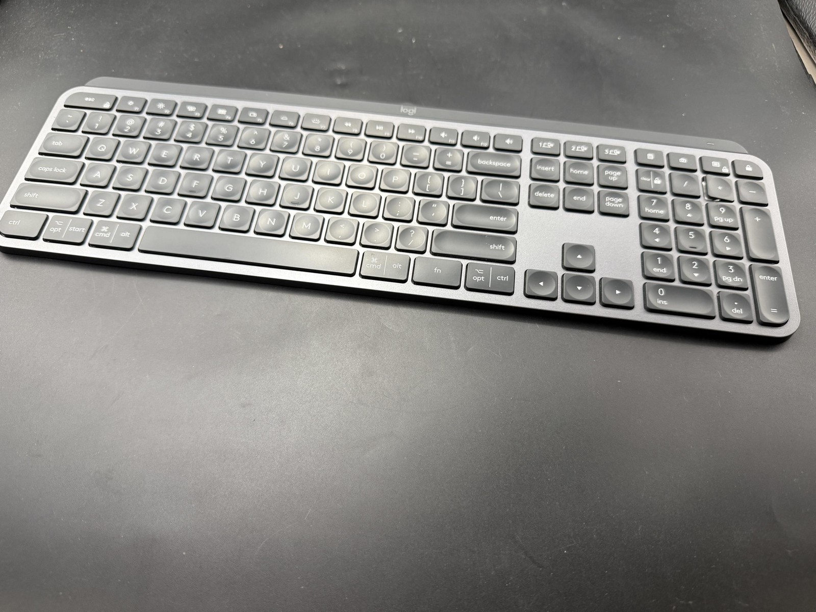 Logitech MX Keys S Wireless Keyboard Low Profile Fluid Precise -