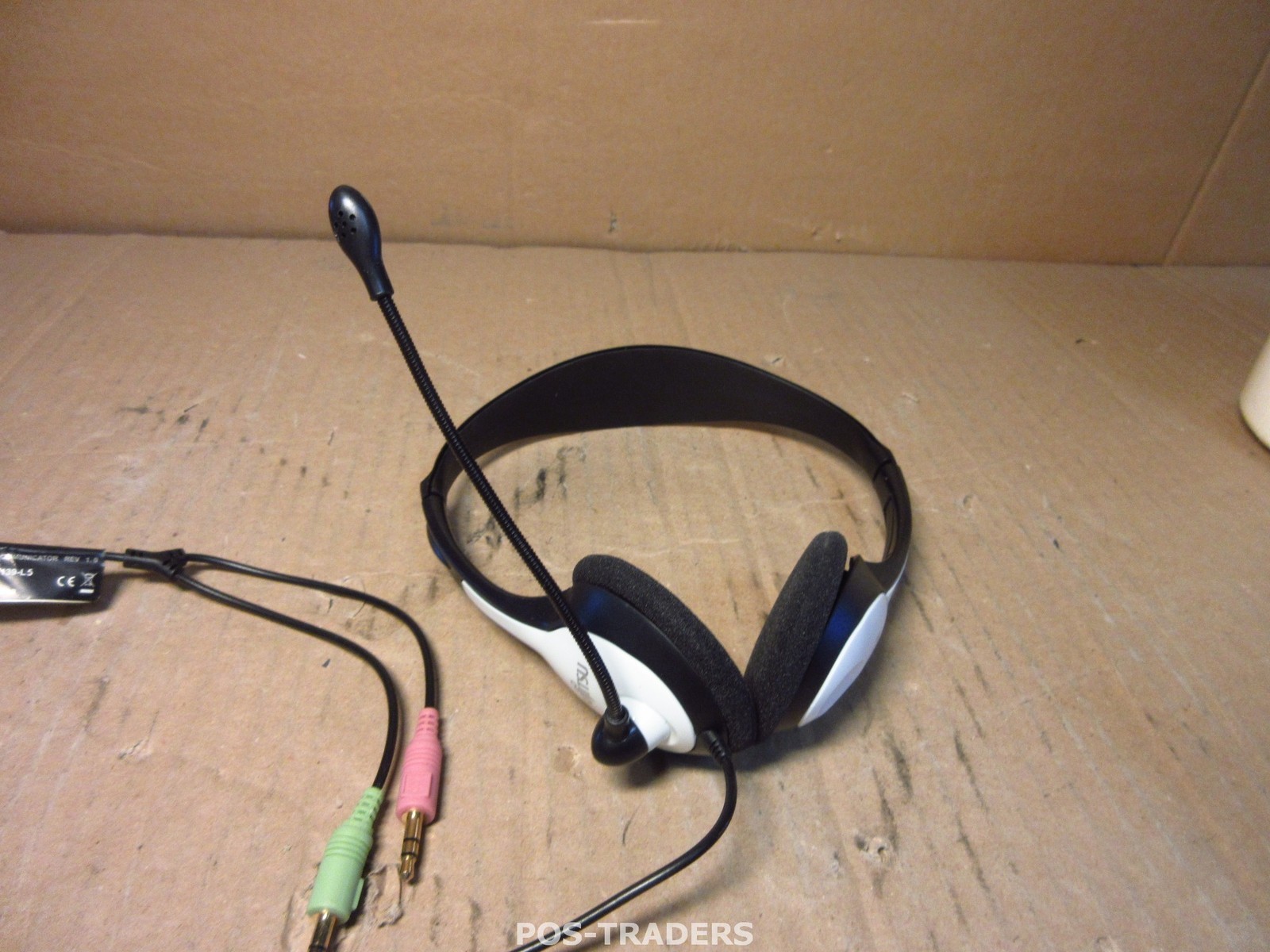 Fujitsu HS E2000 Communicator headset IP VOIP stereo audio head phone