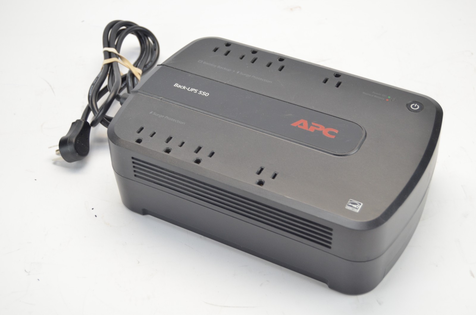 APC Back-UPS ES 550 BE550G 8 Outlets Uninterruptible Power Supply No Battery