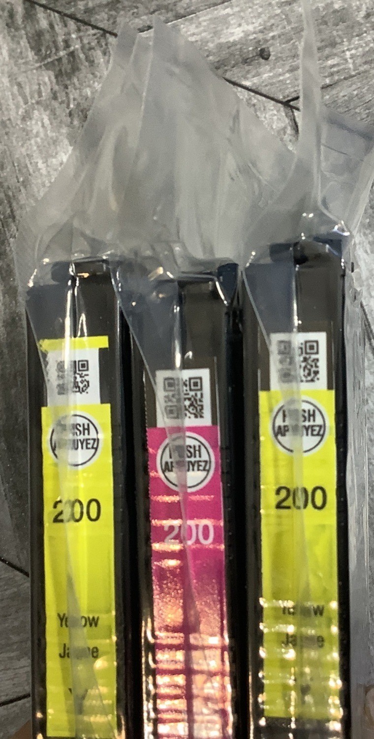 3 Genuine Epson 200 Ink Cartridge 2 Yellow 1 Magenta Exp 03/2026