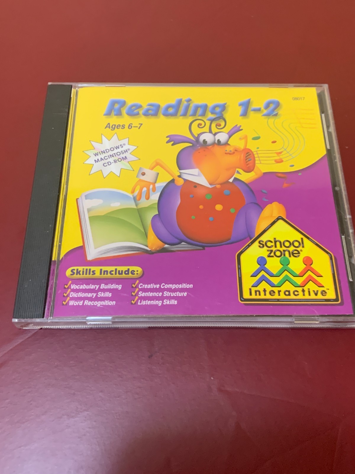 READING 1-2 PC CD-ROM AGES 6-7 WINDOWS, MACINTOSH