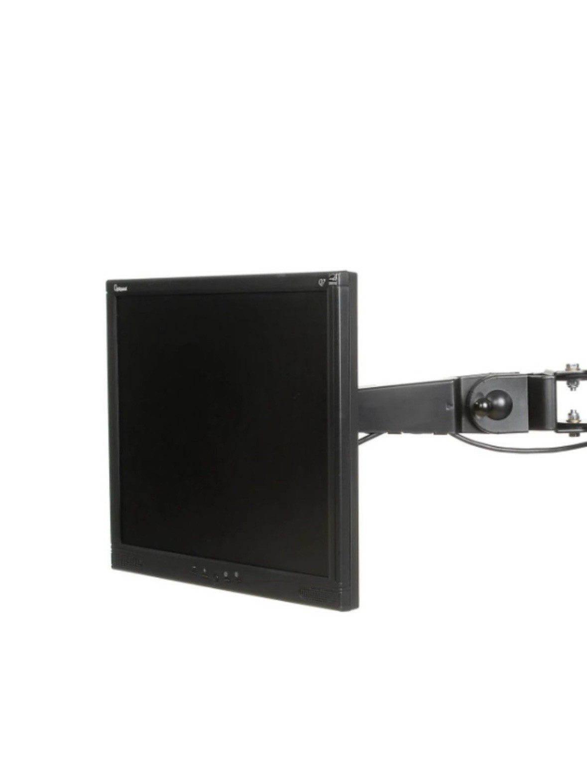Mount Single Monitor Wall Mount Arm - Black