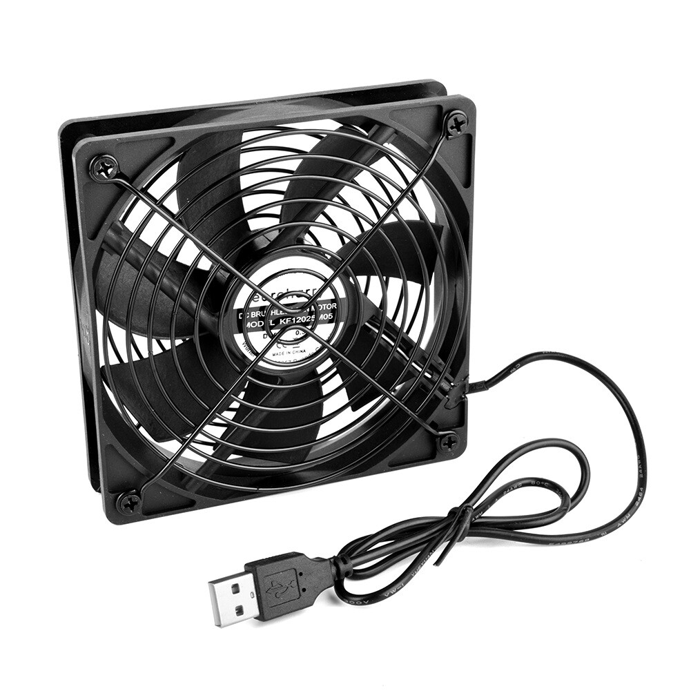 120MM USB PC fan USB fan PC fan PC case fan for PC/TV box