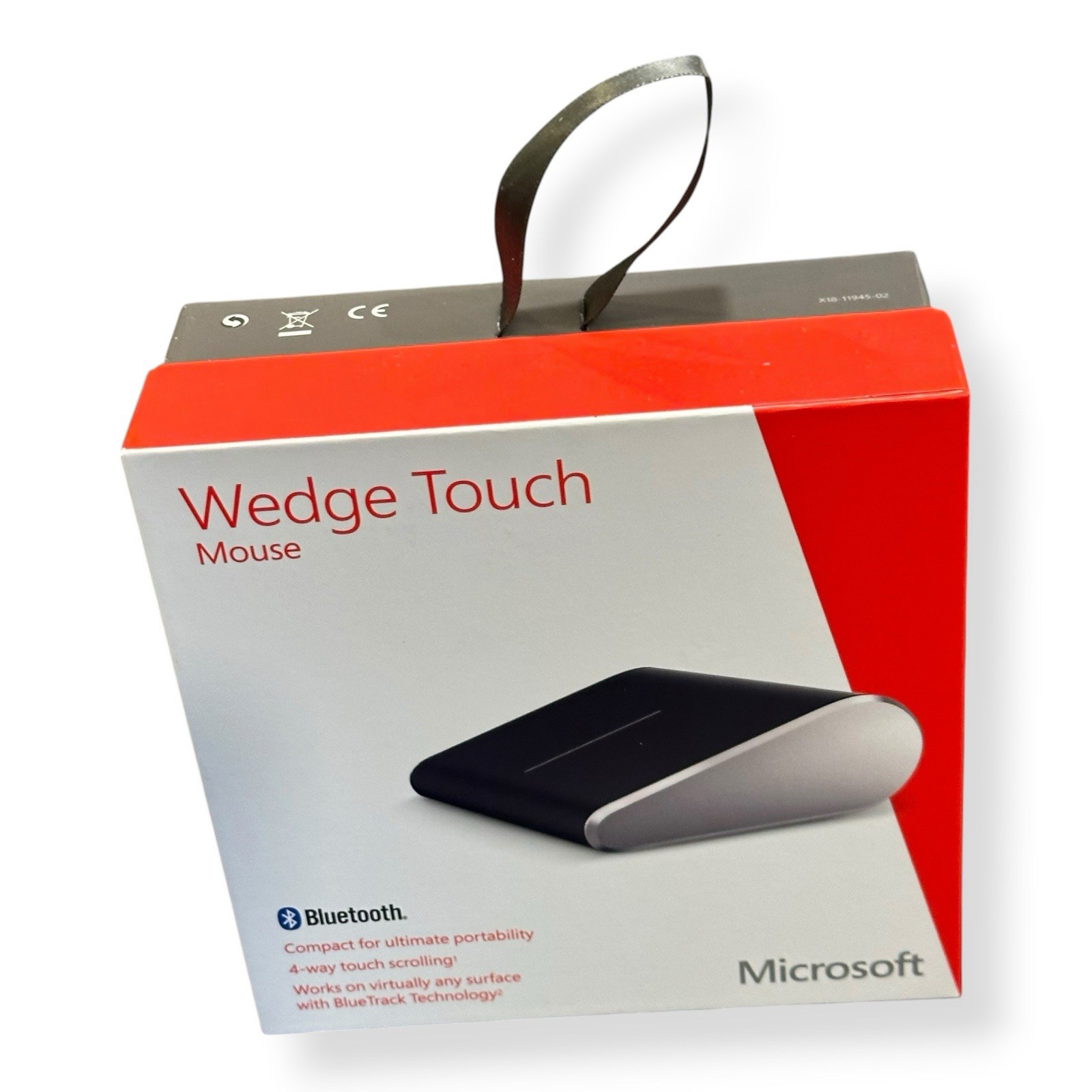 Microsoft Wedge Touch Mouse Bluetooth Compact Wireless 1498 New Open Box