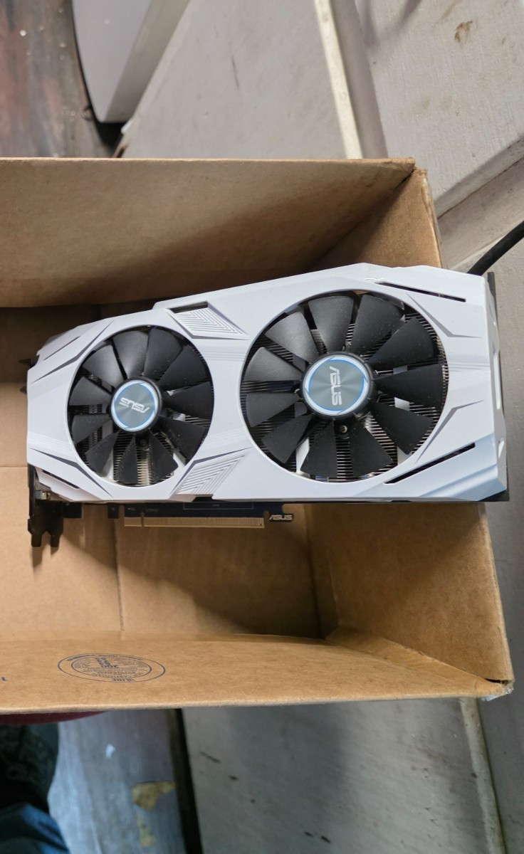 Two PC GPU Video Cards Untested AS-IS