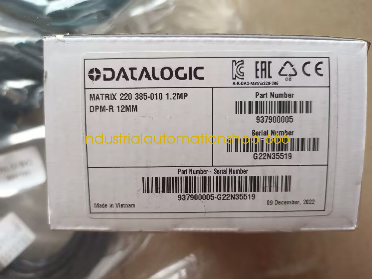 1PC NEW Matrix 220 385-010 1.2MP DATALOGIC Code reader Via DHL or FedEX
