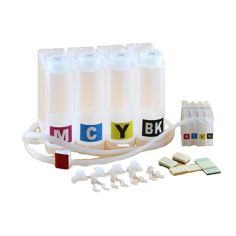 4-Color Ciss Ink System Kit for HP Deskjet Officejet Pro 9010-9025 Printer