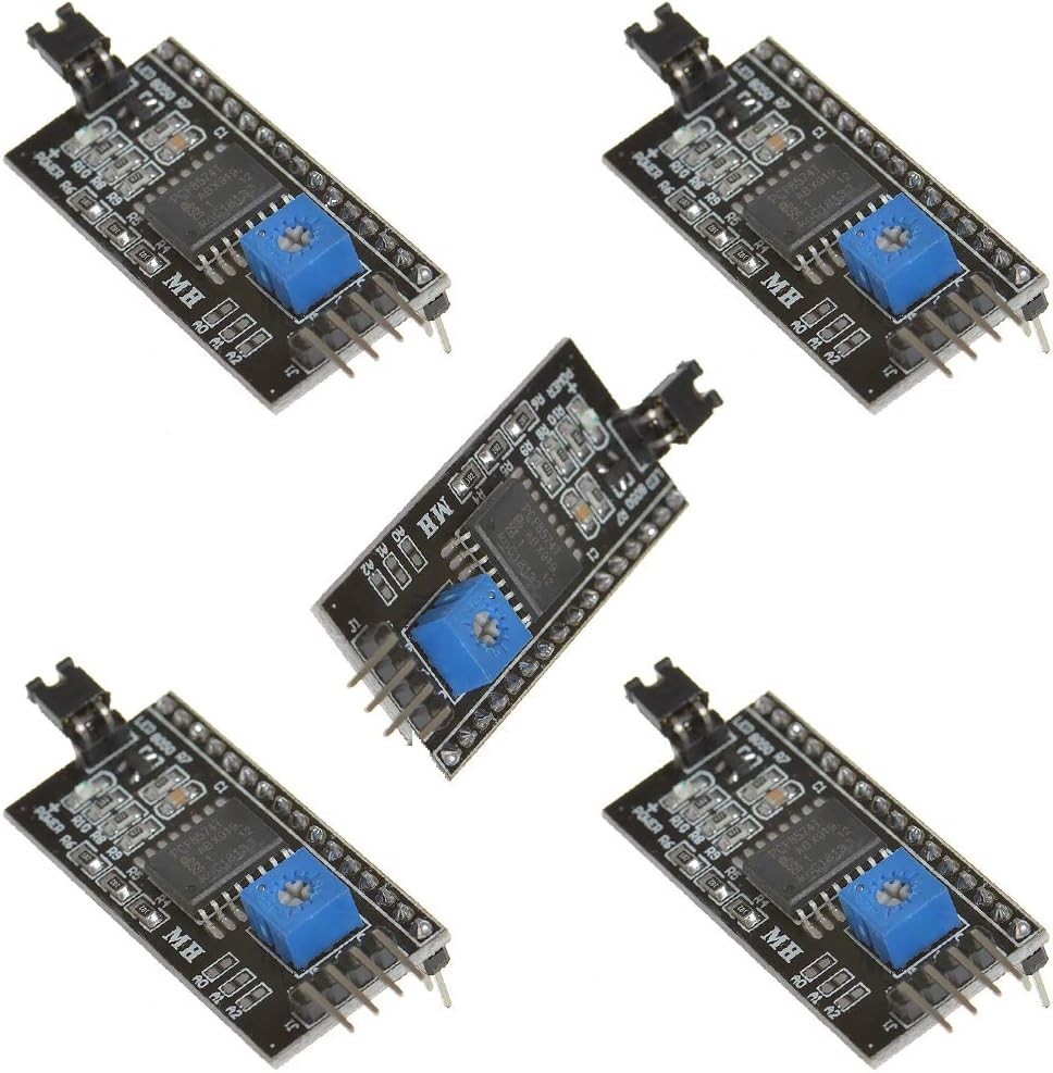 I2C Serial Interface Board LCD1602 LCD2004 Adapter PCF8574 Arduino 5 PCS