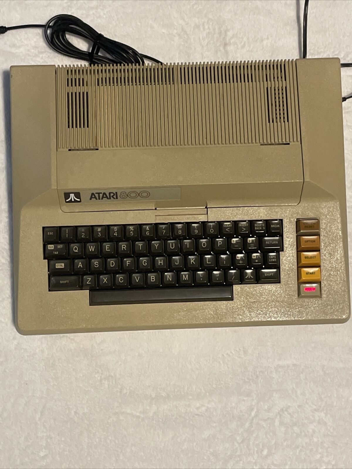 Atari 800 Computer System Console/Power Supply. Untested. Please See Description
