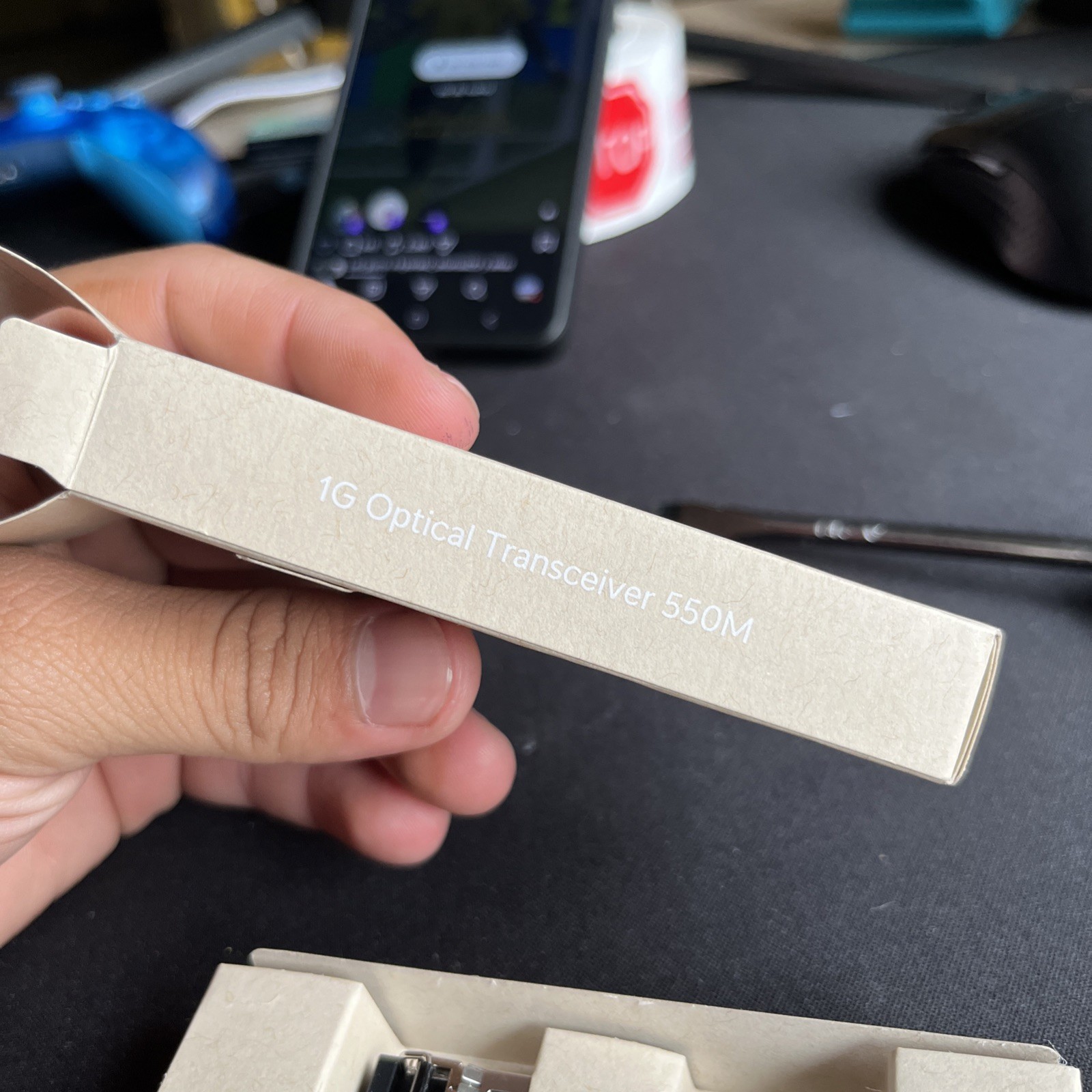 Ubiquiti SFP transceiver that supports 1G connections up to UACC-OM-MM-1G-D