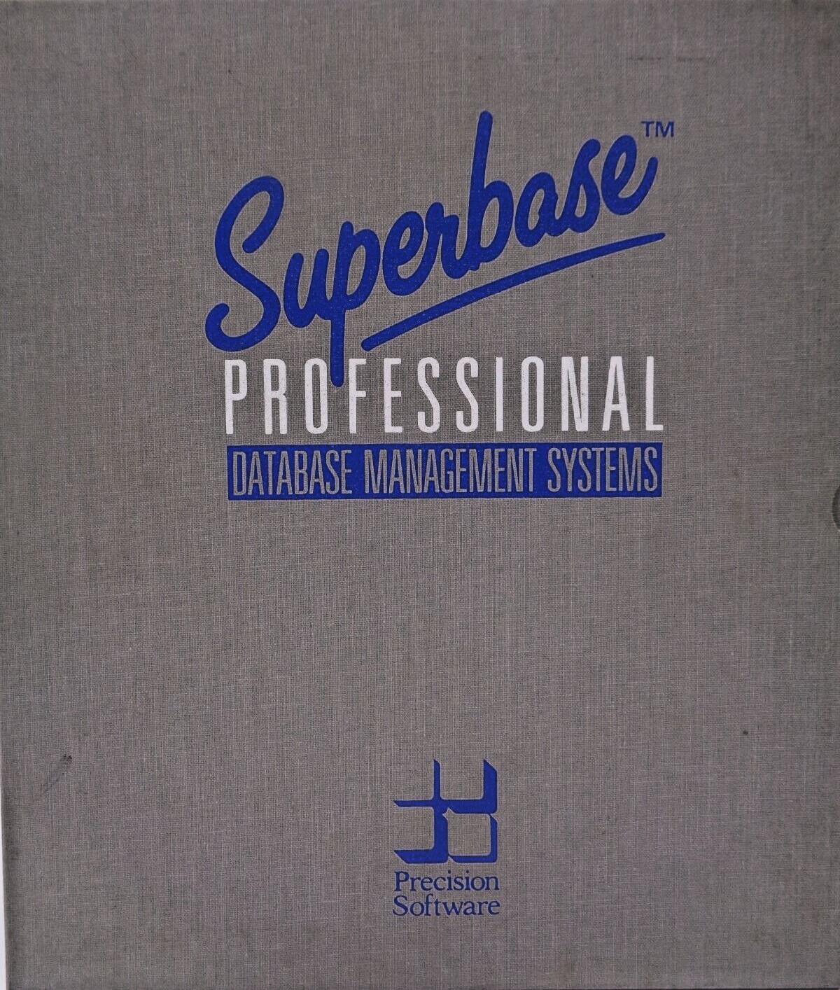 COMMODORE AMIGA -- SUPERBASE PROFESSIONAL (PRECISION SOFTWARE - NL RELEASE)